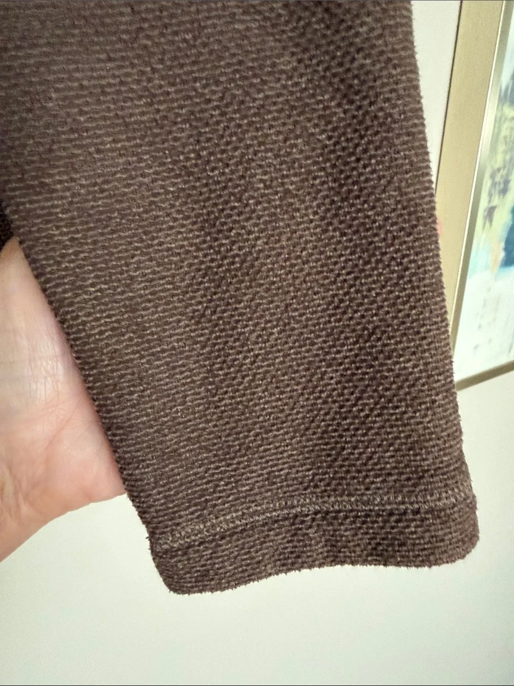 The North Face Brown Half-Zip Pullover Sweater